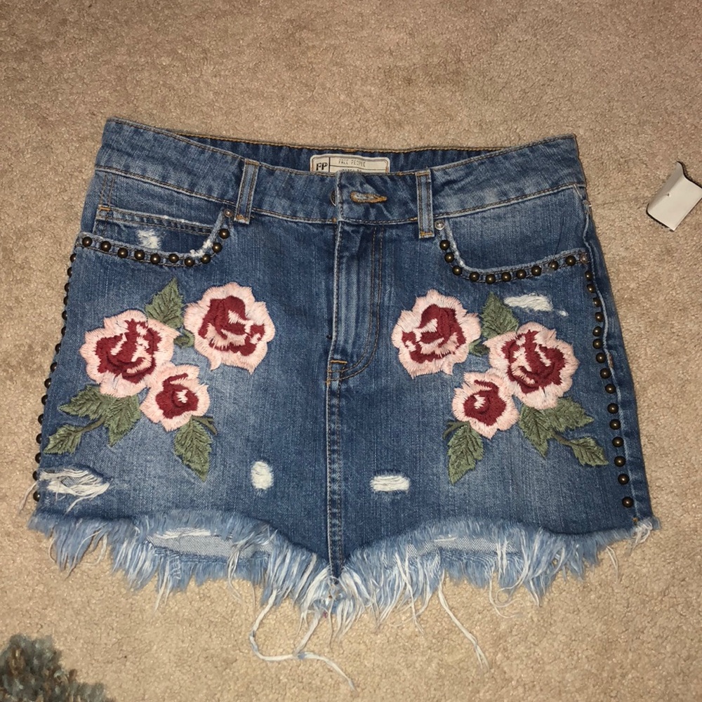 Free people skirt